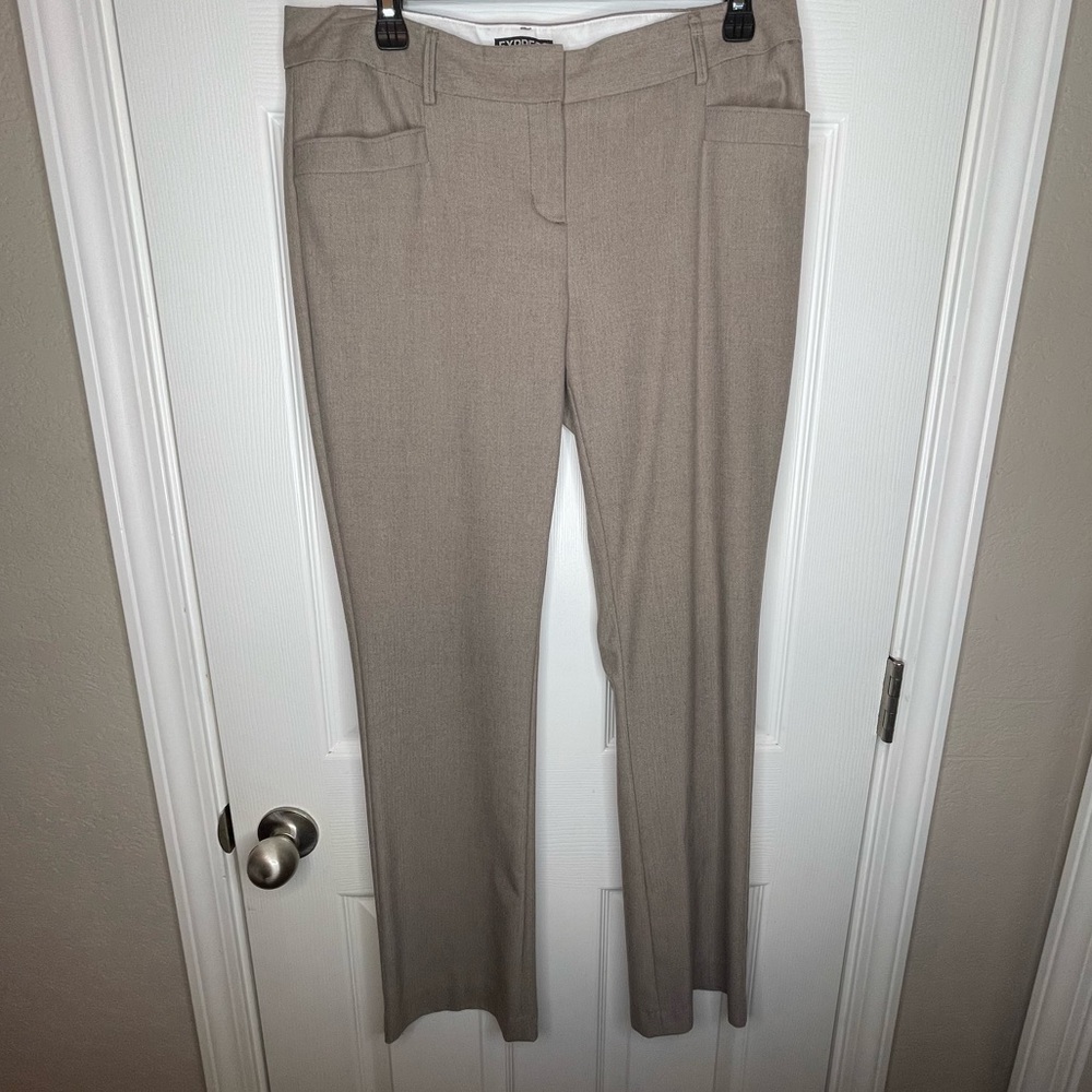 Express Tan Columnist Pants